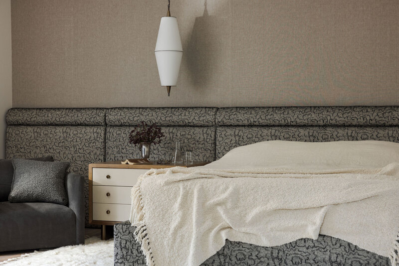 Warmly layered residential interior by Haven Studios